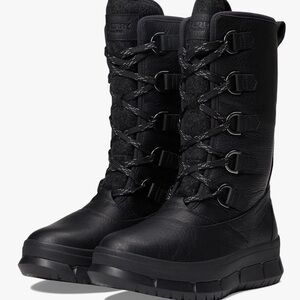 NWOT Sperry Kittery Black Winter Boots Women’s Size 9 Waterproof Duck Boots